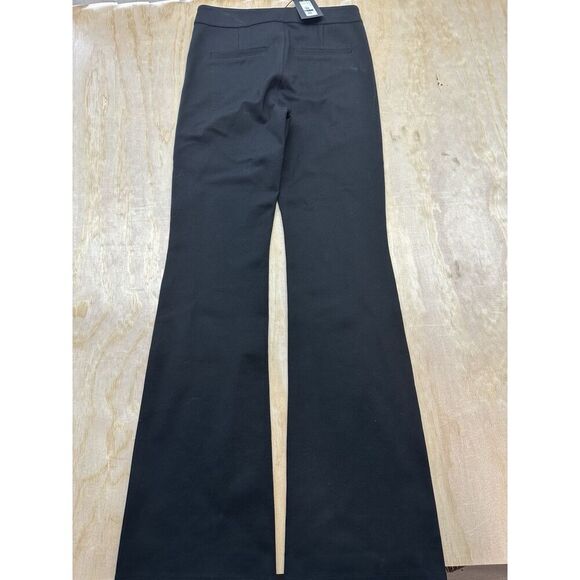 Paige Miriel Wide Leg Boot Cut Flare 29 Black NWTs $229 Hook Eye Closure Rayon - Picture 5 of 6